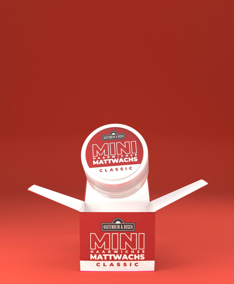 Mattwachs Classic. Starker Halt für kurze Haare mit mattem Finish.