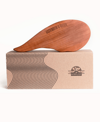 Naturbürste Tropfenform