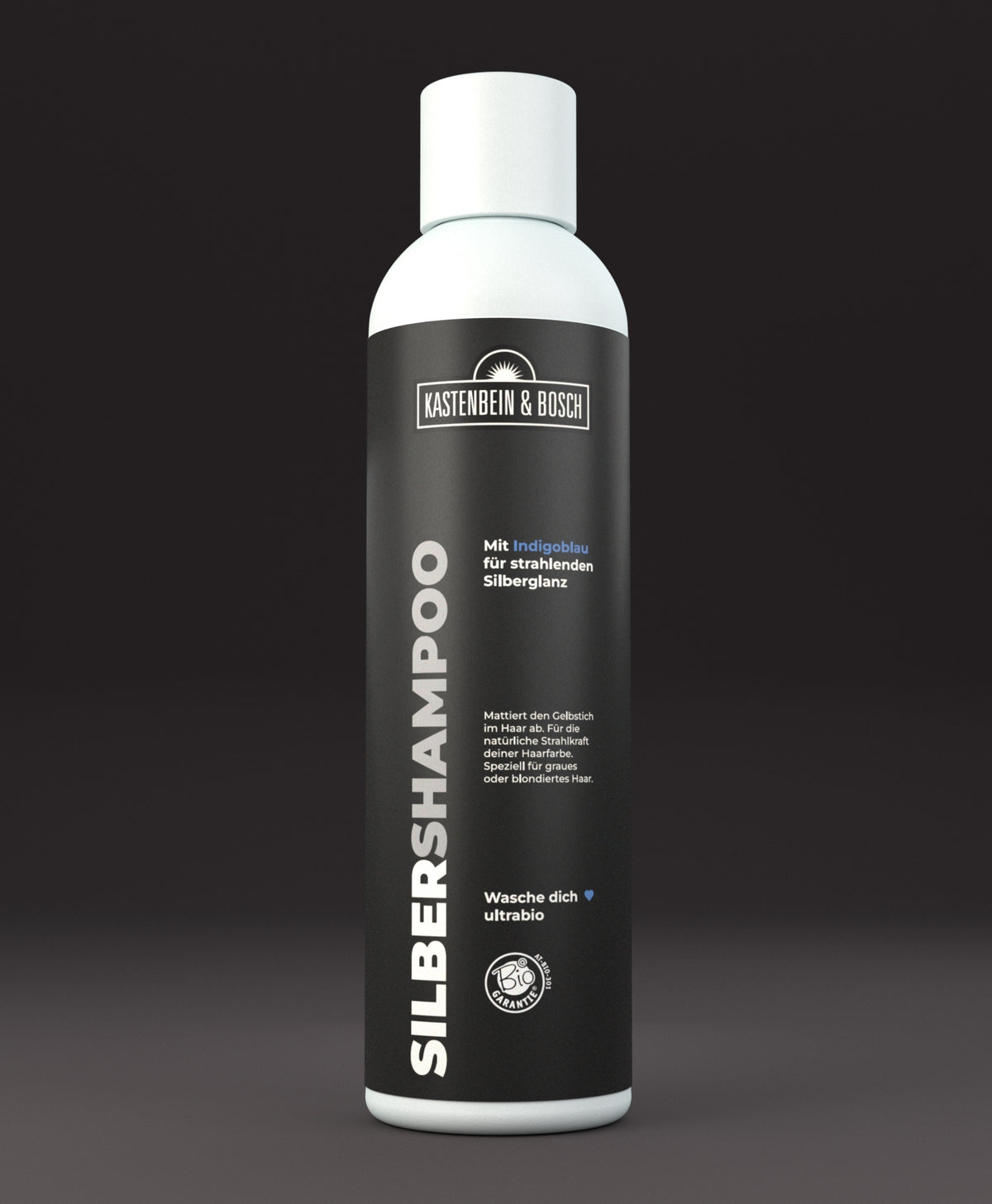 Bio Silbershampoo für graue und blondierte Haare.