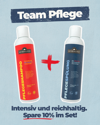Team Pflege: Pflegeshampoo und Pflegespülung