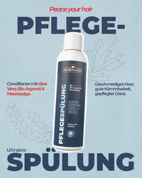 Conditioner mit Aloe Vera & Arganöl für strapazierte, trockene und gefärbte Haare.