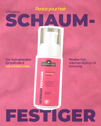 Bio Schaumfestiger für Volumen und flexiblen Halt