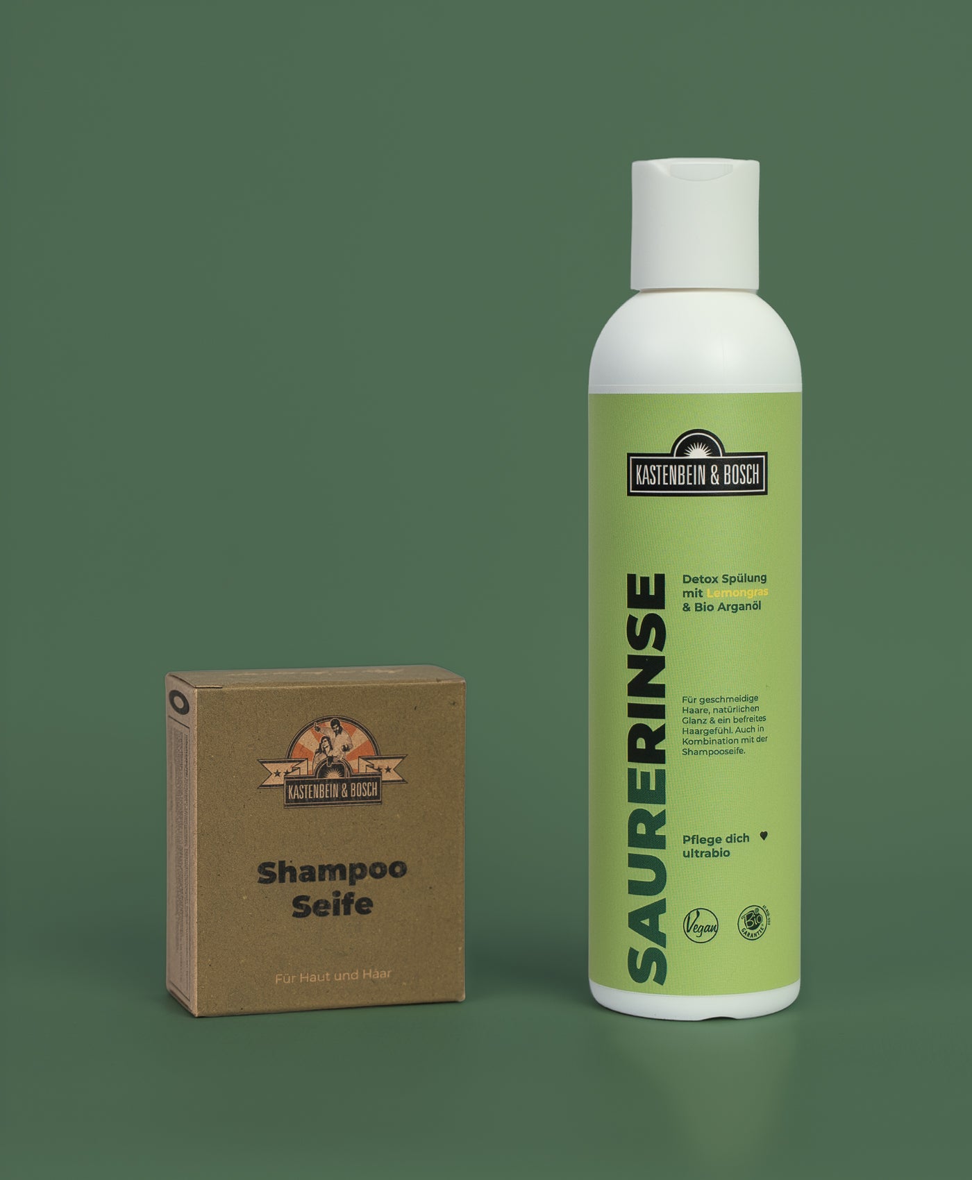 Team Seife: Shampoo Seife und Saure Rinse